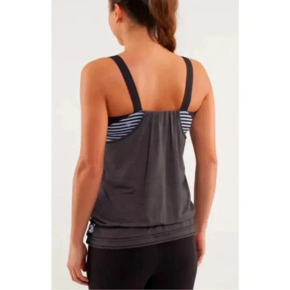 Lululemon Run women’s Back on Track Tank. Size 6 - Picture 4 of 7